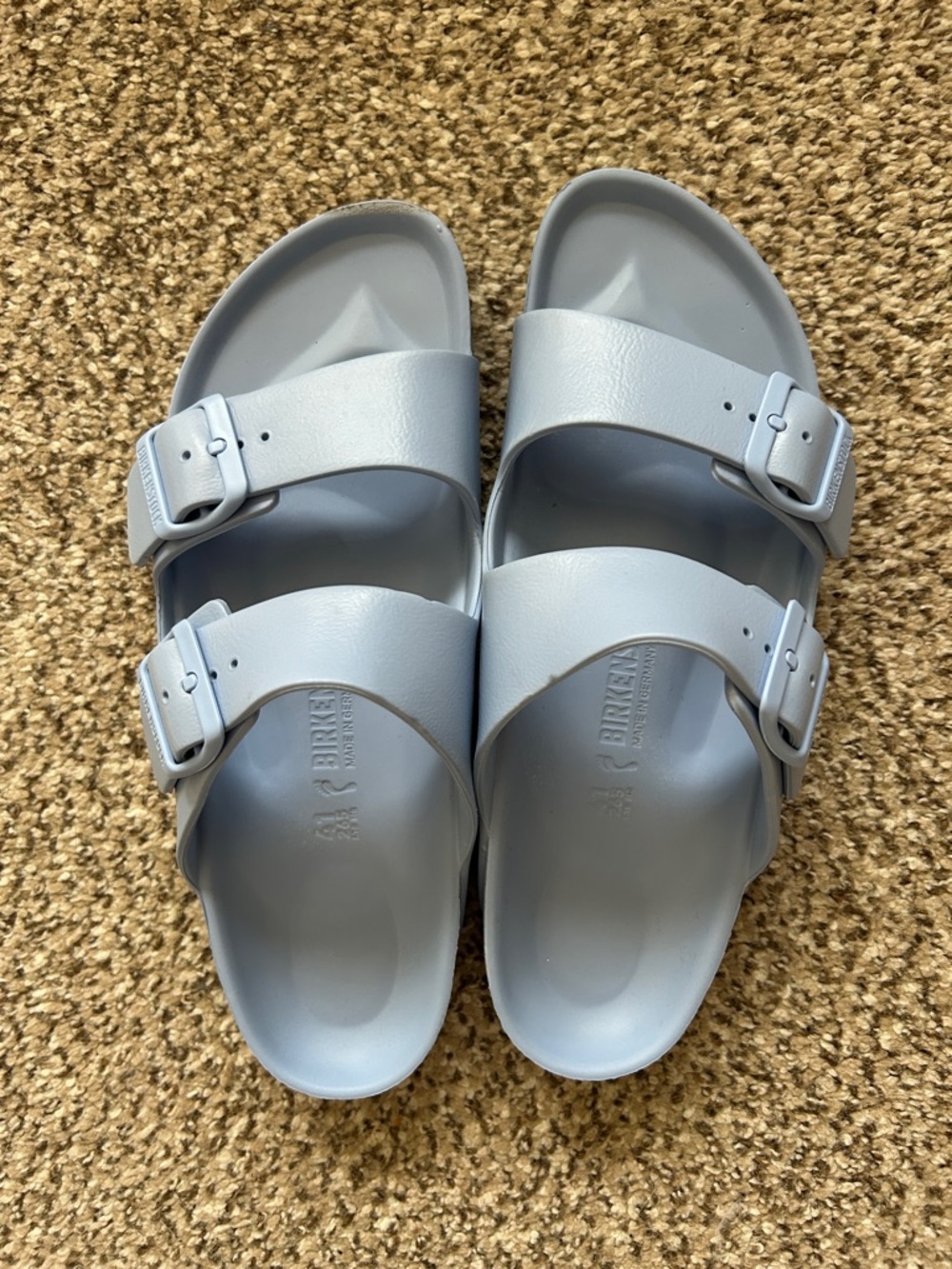 Birkenstock Arizona EVA Sandals in Pale Blue